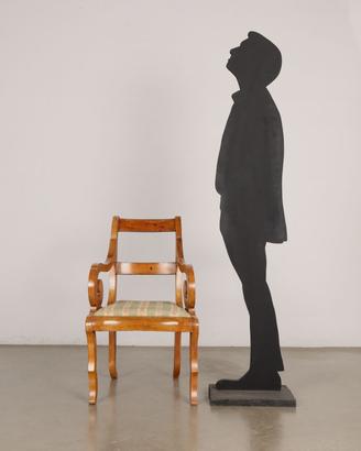 Poltrona Luigi Filippo in Ciliegio Metà XIX Secolo