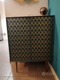 Mobile ingresso Verde/oro MaisonsDumonde 70x90x38