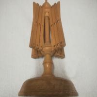 VECCHIO ARCOLAIO - ATTREZZO DA TAVOLO IN LEGNO