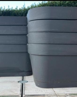 Vasi da balcone Bama b.smart XL -grigio antracite