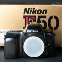 Nikon box F 50