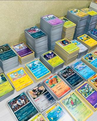 LOTTO 1000 CARTE POKEMON ORIGINALI ITALIANE NUOVE 
