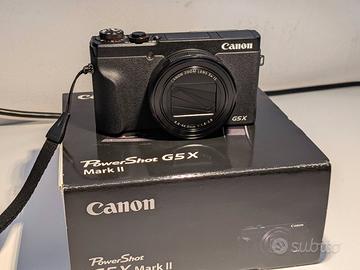 Canon G5X Mark II 4K sensore 1”