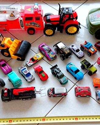 Lotto macchinine giochi giocattoli automobiline