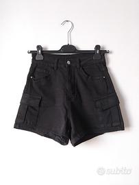 Pantaloncini cargo in misto cotone
