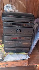 Kenwood stereo cd disco giradischi