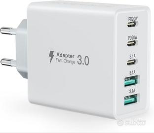 *Nuovissimo. Caricatore USB C 50W con 5 uscite 