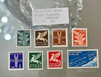 Francobolli Regno d’Italia 1930-32