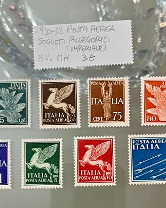 Francobolli Regno d’Italia 1930-32