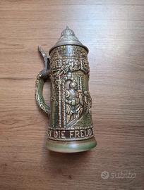 Boccale birra vintage origine tedesco ORIGINALE
