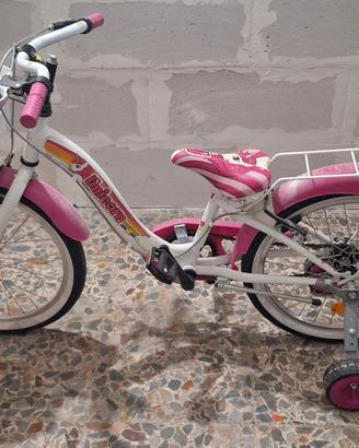 Bici unicorno bambina nuova 20"