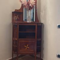 Specchiera in legno intarsio sorrentino 