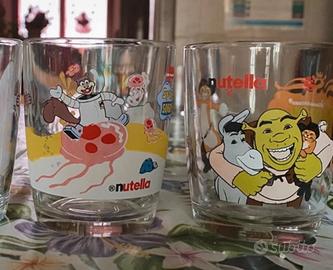 Set 12 bicchieri Nutella Vintage