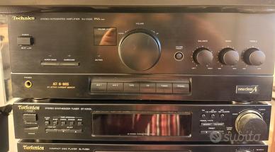 Amplificatore  radio casse technics stereo hifi
