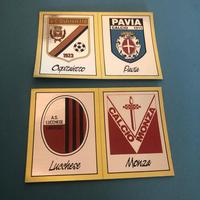 Lotto scudetti C1 Panini 87-88 velina Monza Pavia