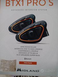 Interfono/casco elmetto Moto  MIDLAND BTX 1 PRP S