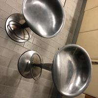 2 sgabelli Magis Bombo di Stefano Giovannini inox