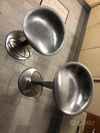 2 sgabelli Magis Bombo di Stefano Giovannini inox