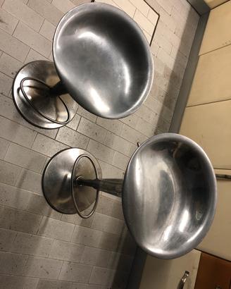 2 sgabelli Magis Bombo di Stefano Giovannini inox