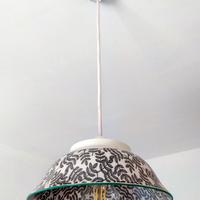 Lampadario in ceramica