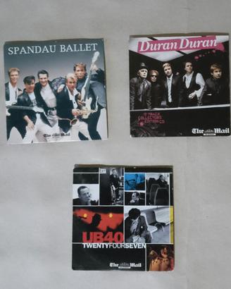 Lotto 3 CD Spandau Ballet, Duran Duran, UB40