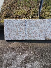 piastrelle in cemento graniglia rosate