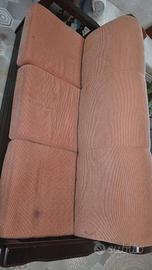 divano in legno massello 