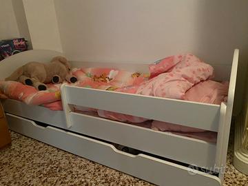 Letto per bambini con cassetto