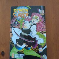 manga demon slayer n.14