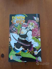 manga demon slayer n.14