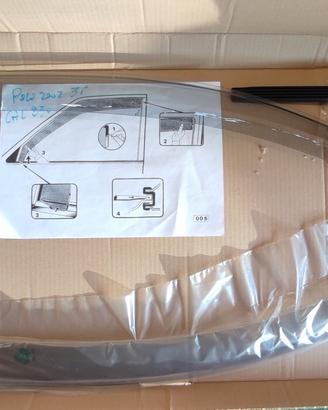 deflettori finestrino vw polo 3porte  2002,3,4,5,6