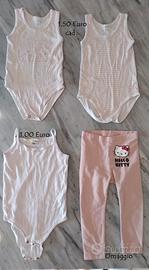 Body bambina 24-30 mesi mezza stagione