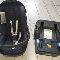 Ovetto Inglesina 0-13 kg con base auto e riduttore
