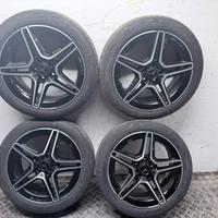 4 Cerchi In Lega 18 Mercedes Classe A177 AMG Neri 