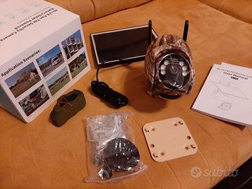 Fotocamera solare con fototrappola e SIM