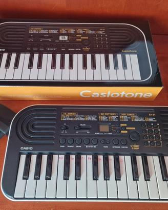 Tastiera digitale Casiotone SA-51+alimentatore Nuo