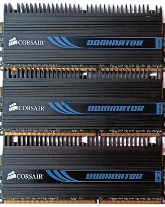 MEMORIE RAM CORSAIR DOMINATOR 3x2 GB (6GB) DDD3