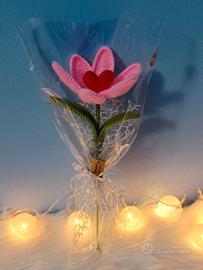 Tulipani uncinetto cuore sorpresa ❤️