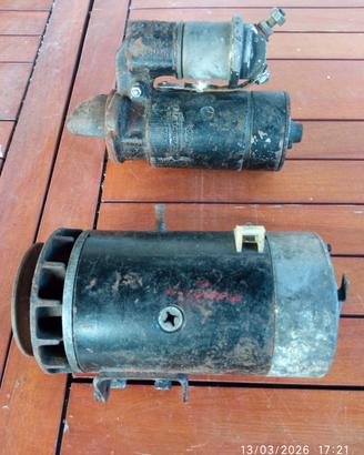 motorino di avviamento e dinamo lancia Flaminia 