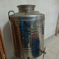 FUSTO INOX PER OLIO D'OLIVA