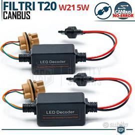 RESISTENZE T20 W21/5W Lampadine Led SPEGNI SPIA