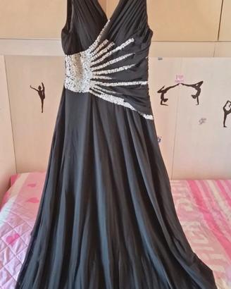 vestito cerimonia nero veste dalla 44 max alla 48
