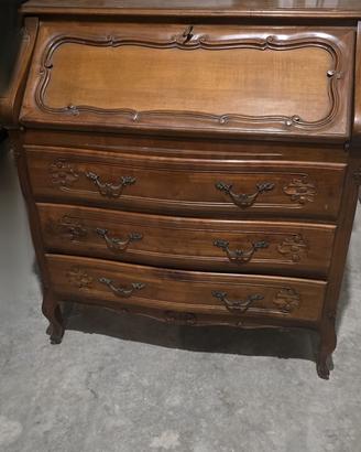 Scrittoio vintage, legno massello, primi/medi ‘900