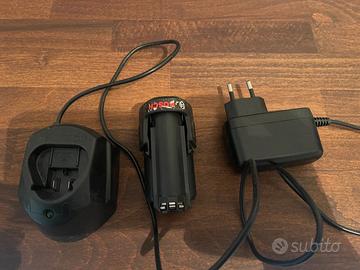 Batteria Bosch 10,8V con Caricabatterie Originale