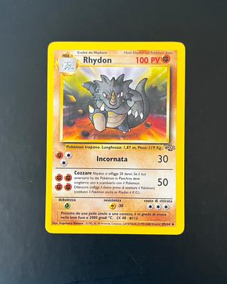 Rhydon Carte Pokemon Jungle