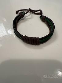 Bracciale Uomo in cuoio artigianale