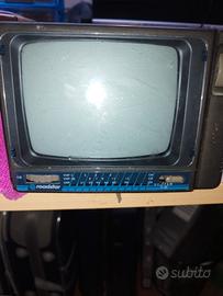 Tv b/n 5 pollici portatile tubo catodici