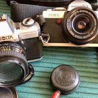 Minolta reflex manuale pellicola 35 mm
