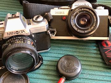 Minolta reflex manuale pellicola 35 mm