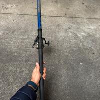 Lotto di 2 canne da pesca entry level